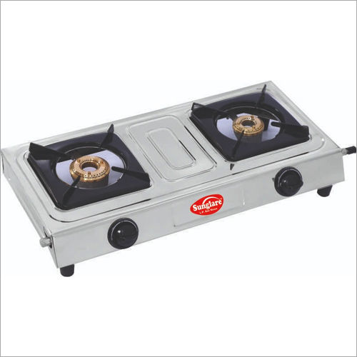 SS Mini Two Burner Gas Stove