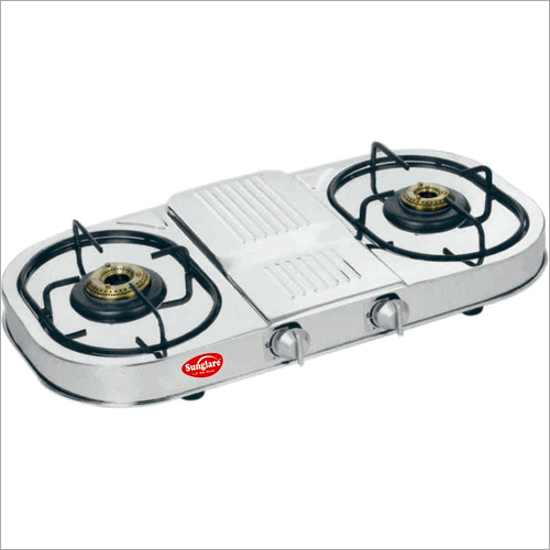 Oval Shaped Pan Support Rod Two Burner Gas Stove