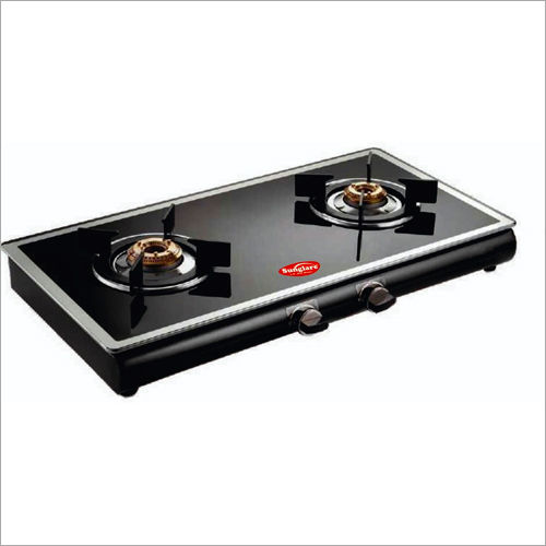 Two Burner Black Round Stove