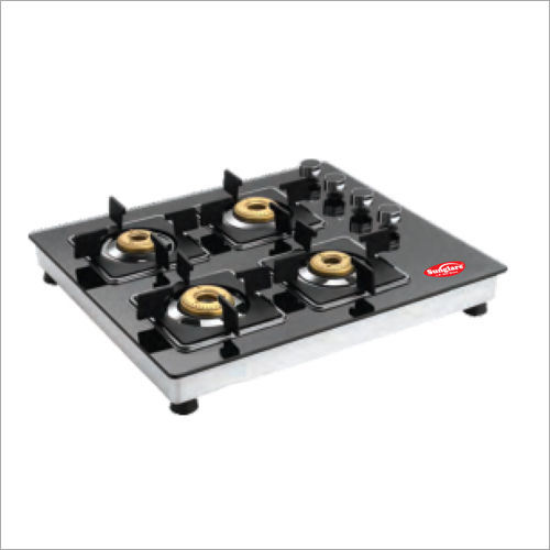 Four Burner Hob Top Glass Gas Stove