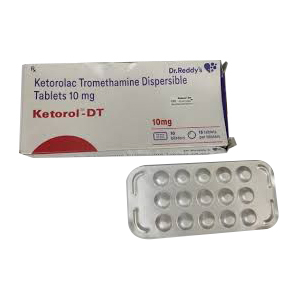 10mg Ketorolac Tromethamine Dispersible Tablets
