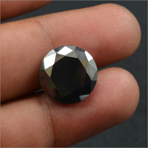 Aaa Quality 50 Pointer Black Real Solitaire Round Diamonds Diamond Carat: 0.50 Carat