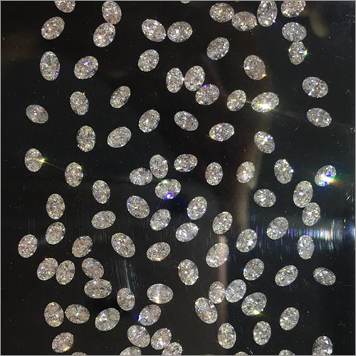 0.10Cts White Real Natural Oval Cut Diamonds Place Of Origin: India