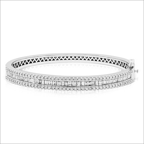 Iced Baguette Tennis Bracelet