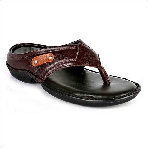 Mens Fancy Brown Sandal