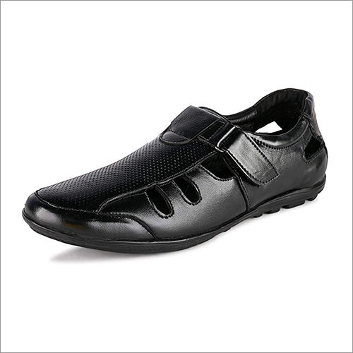 Mens Fancy Black Sandal