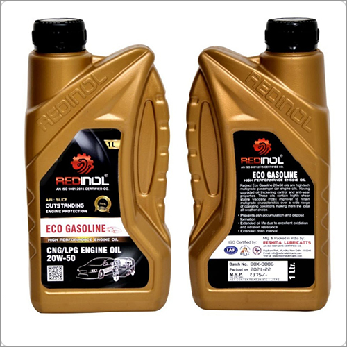 1 Ltr 20W-50 Eco Gasoline CNG-LPG Engine Oil