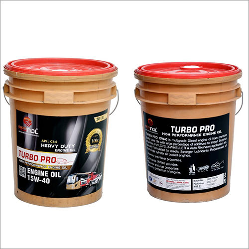 20 Ltr 15W 40 Turbo Pro High Proformance Engine Oil