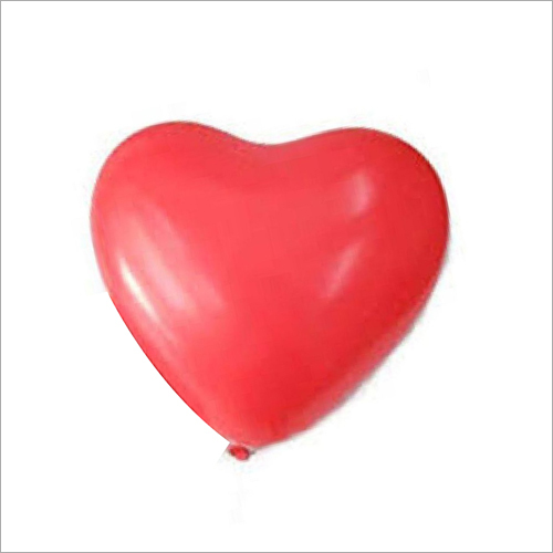 Heart Shape Rubber Balloon