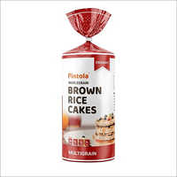 Pintola Whole Multigrain Brown Rice Cake - 125g Pack | Gluten Free, No Added Sugar, Rich In Dietary Fibre