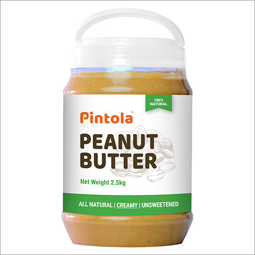 2.5 kg Pintola Natural Creamy Peanut Butter