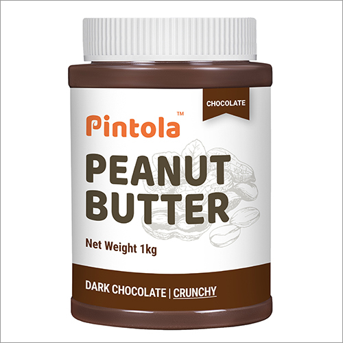 1 kg Dark Chocolate Spread Crunchy Peanut Butter