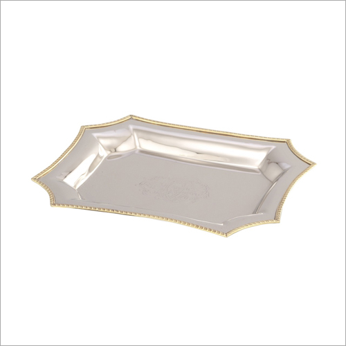 Nickle Plated Serving Tray