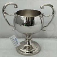 Brass Metal Finish Nickle Plated Dignity Cup