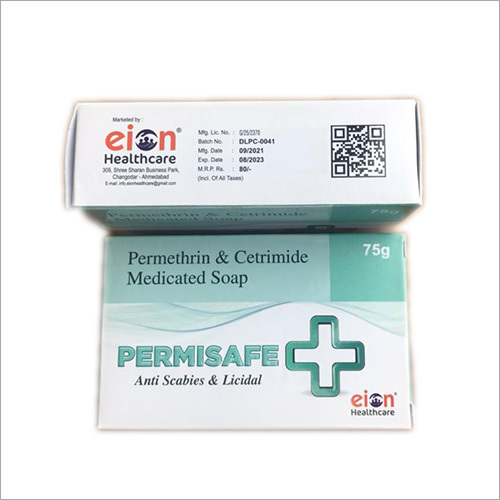 Permethrin and Cetrimide Medicated Soap