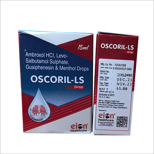 Ambroxol Hcl, Levosalbutamol Sulphate, Guaiphenesin And Menthol Drops General Medicines