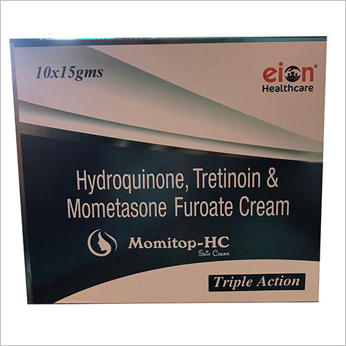 Hydroquinone, Tretinoin and Mometasone Furoate Cream