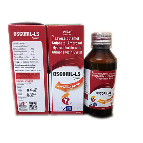 Levosalbutamol Sulphate, Ambroxol Hcl With Guaifenesin Syrup General Medicines