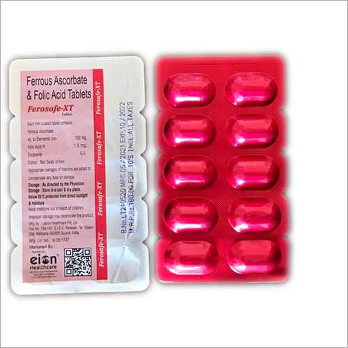 Ferrous Ascorbate and Folic Acid Tablet