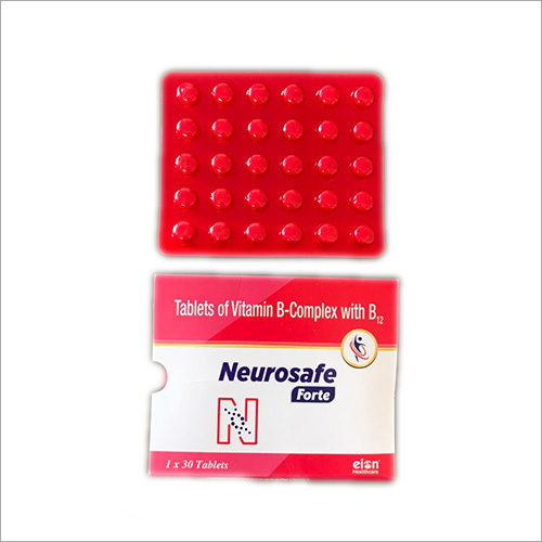 Tablet of vitamin B-Complex with B12