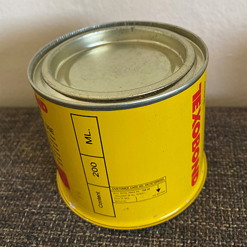 200ml Round Adhesive Tin Can