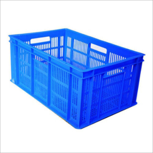 Blue Material Handling Plastic Crates