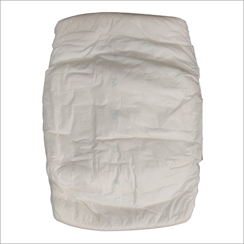 White Large Adult Diaper Pant