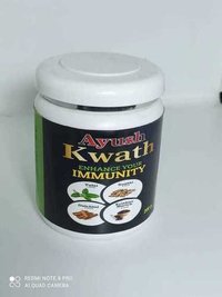 Ayush Kwath - Herbal Blend Drink 200g | Immune Support Formula With Tulsi, Dalchini, Sounth & Krishna Marich, Stress Reducing, Dimensions: 11.3x8x11.3 Cm