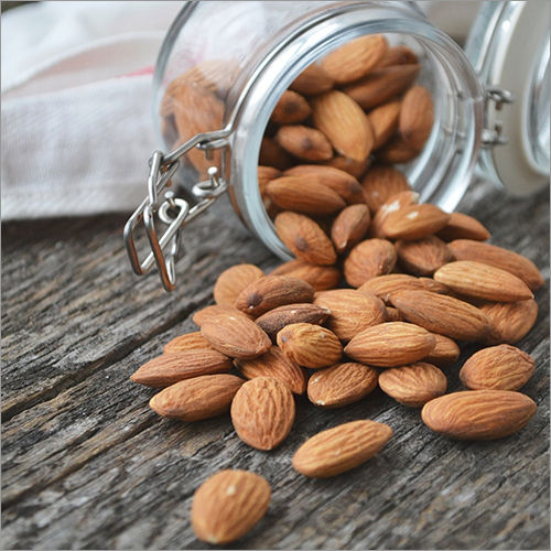 Brown Fresh Almond Nuts