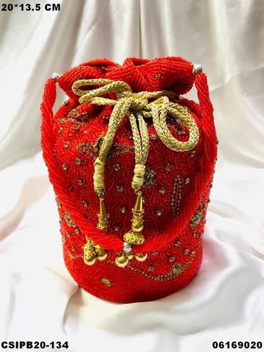 Handcrafted Bridal Potli Batua Bag