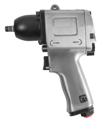 Heavy Duty Pneumatic Impact Wrench - Color: Silver