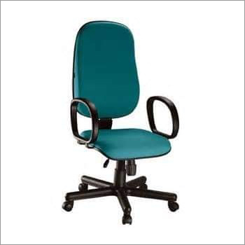Green Fabric Office Chair