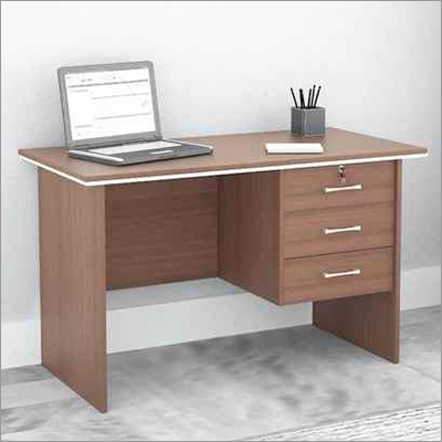 Brown Wooden Office Table