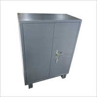 Iron Double Door Almirah Powder Coated N Painted No Assembly Required