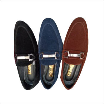 No Fade Mens Metal Buckle Loafer Shoes