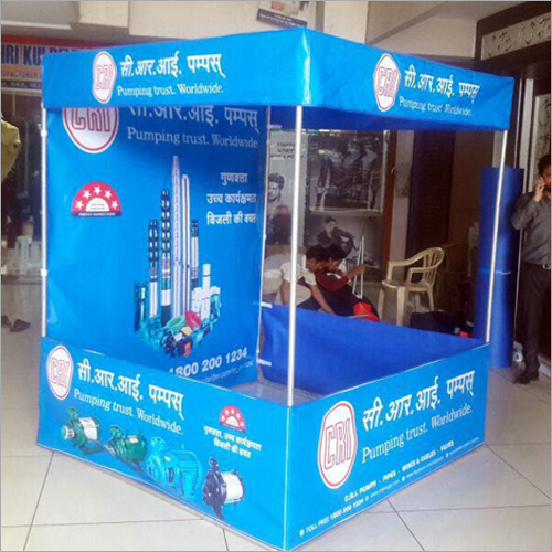 Brand Promotion Printed Kiosk - Durable Canvas, Foldable Design, Various Sizes Available