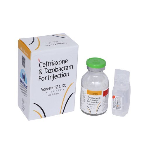 Ceftriaxone 1gm & Tazobactam 125mg Injection