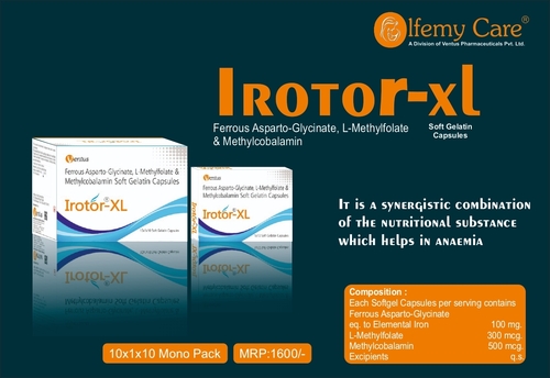 FERROUS ASPARTO  GLYCINATE  L-METHYLFOLATE AND METHYLCOBALAMIN