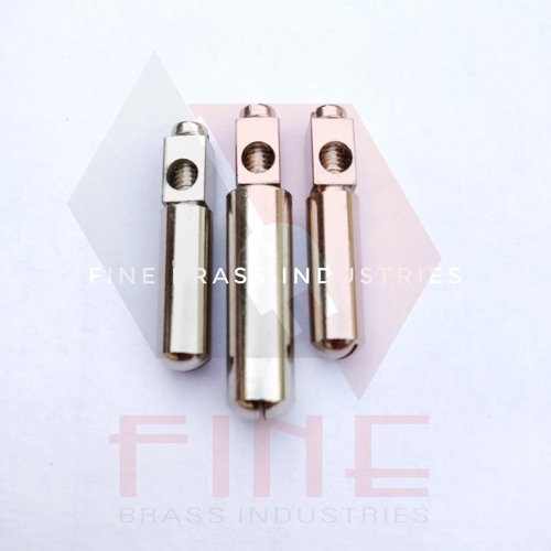 Brass 3 Pin Plug Top