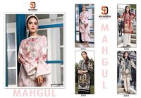 Shraddha Designer Mahgul Vol-3 Lawn Cotton Patch Work Pakistani Suits Catalog