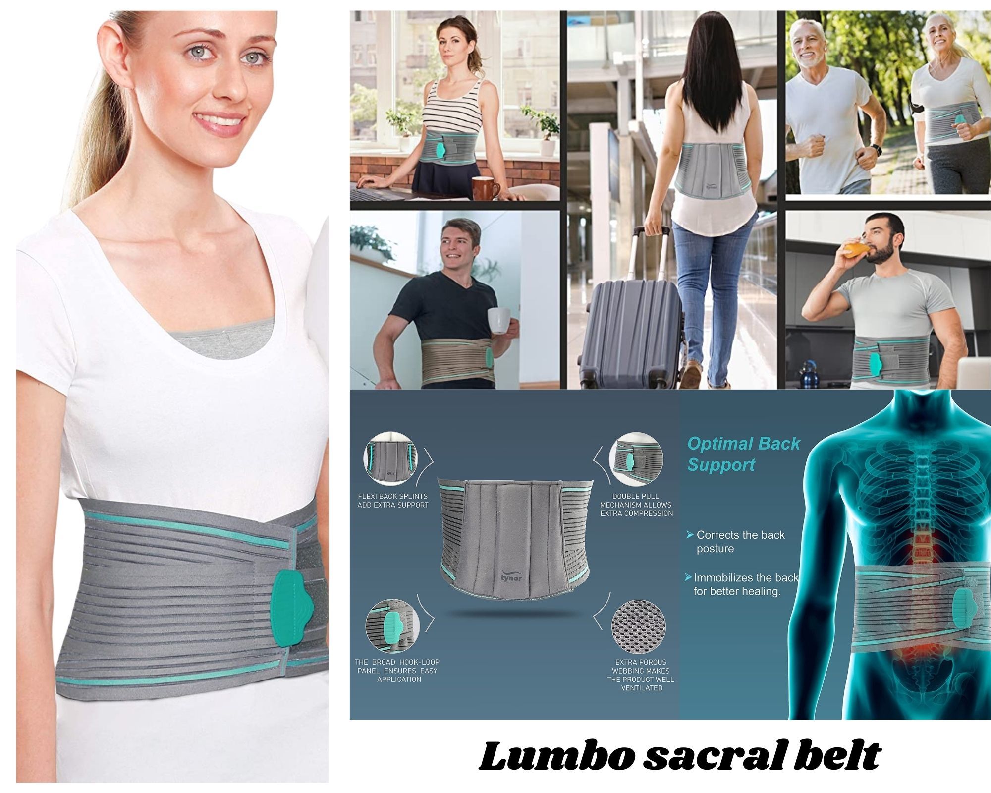 Lumbo sacral belt