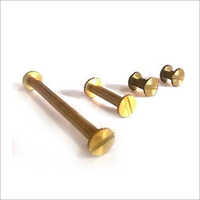 Coated Brass File Screw