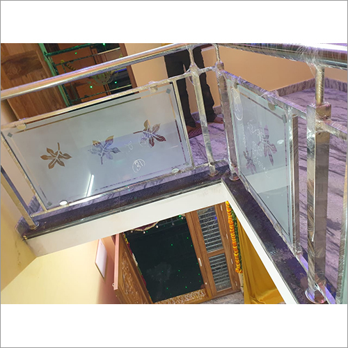 Stainless Steel Ss Glass Balcony Railing