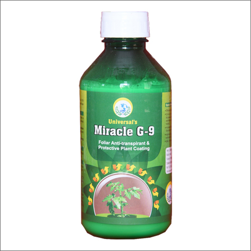 Miracle G 9 Foliar Anti-Transpirant And Protective Plant Coating Application: Agriculture