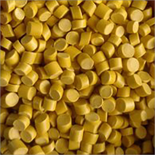 Yellow PVC Granules