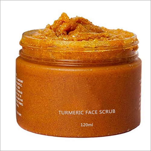 120Ml Turmeric Face Scrub Ingredients: Herbal