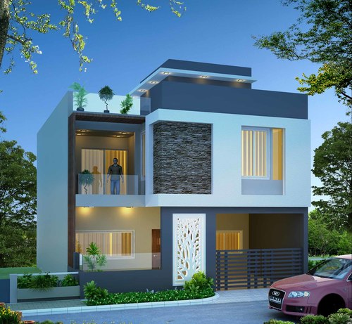 3D Elevation By MILESTONE STRUCTURES PRIVATE LIMITED
