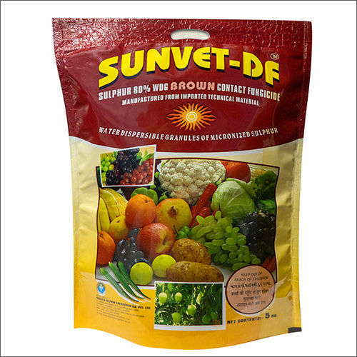 5Kg Sunvet-Df Sulphur 80% Wdg Brown Contact Fungicide Powder