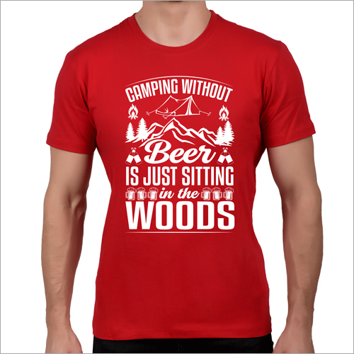 Mens Graphic Round Neck T Shirts