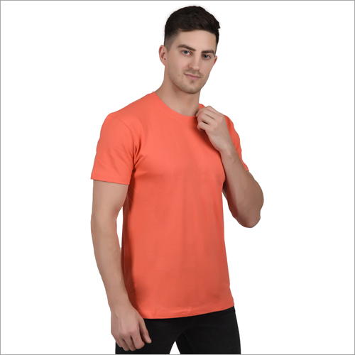 Mens Plain Round Neck T-shirt 